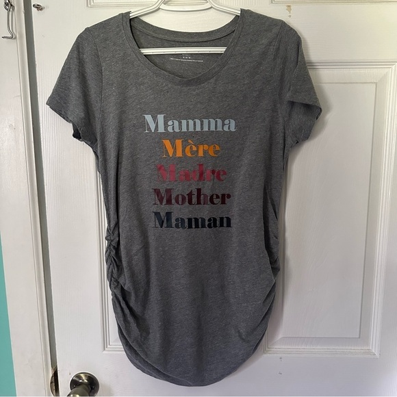 Motherhood Maternity Tops - Motherhood Maternity Graphic Tee Size Medium